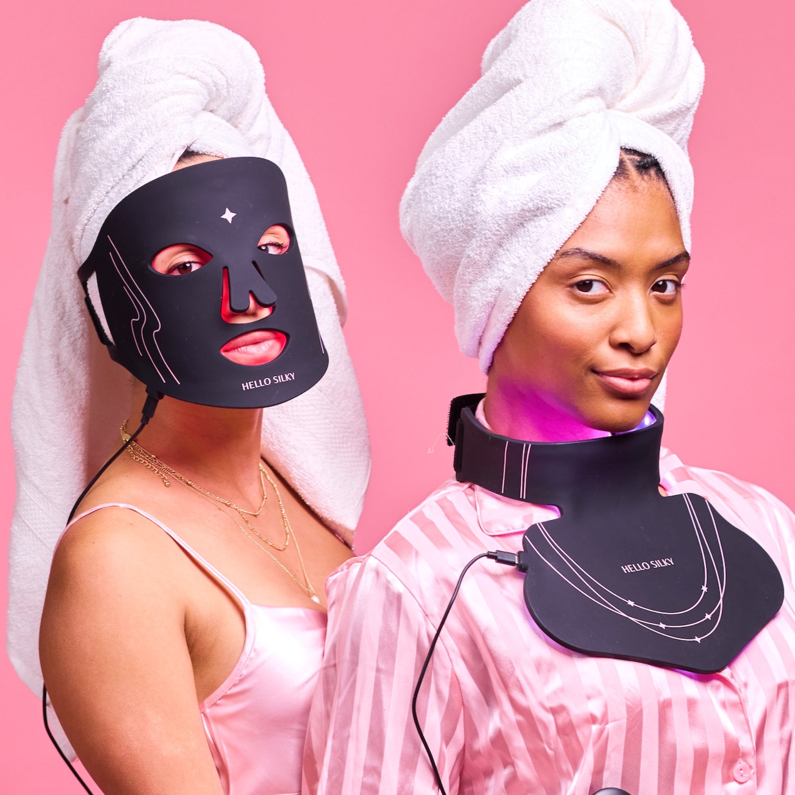 Hello Silky LED therapy mask best led facial mask for wrinkles, acne black spots, dark circles and fine lines. Best rated in australia and new zealand. FDA and TGA approved.